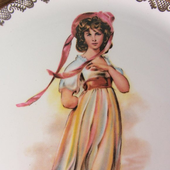 falconware Pinky Laurana plate Weatherby Hanley (W1864) - Picture 2 of 6